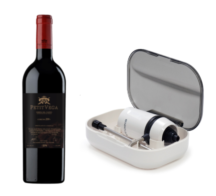 Petit Vega 28M x Vinaera Travel MV63 便攜秒速醒酒器套裝 - Image 1